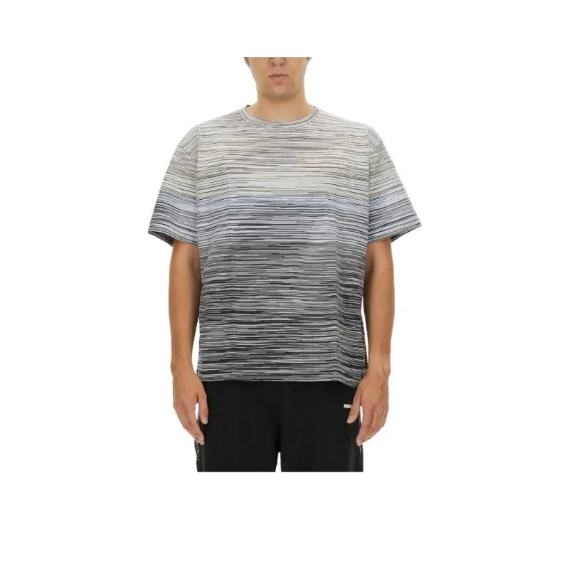 MISSONI Short Sleeved Striped T Shirt-0