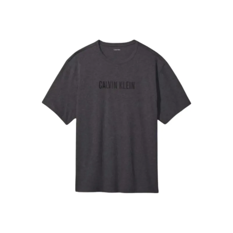 CALVIN KLEIN T Shirt Men's Charcoal Gray Heather-0