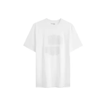 CALVIN KLEIN T Shirt Men's Moon White