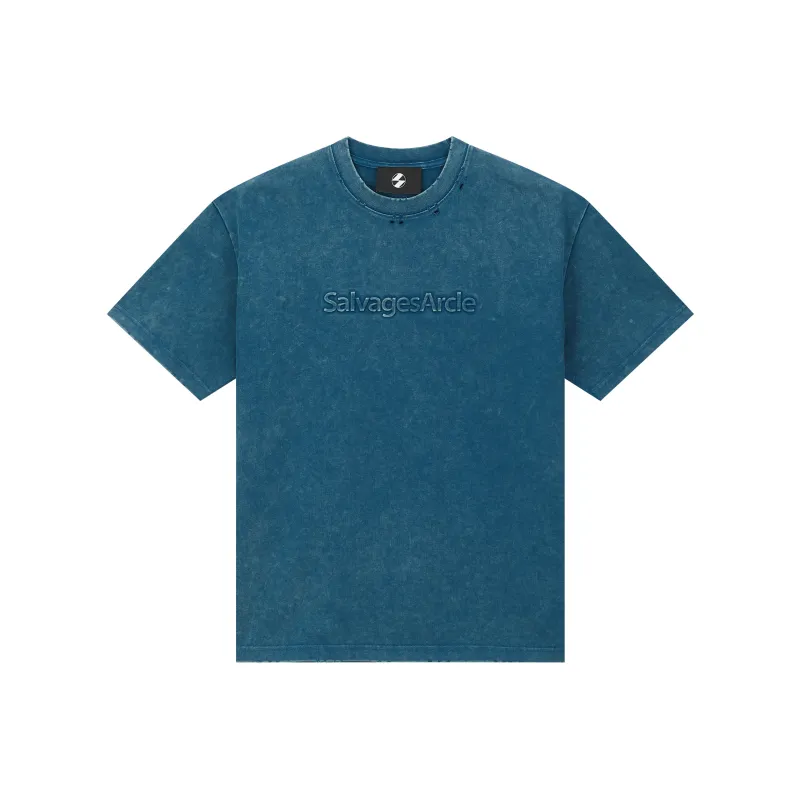 THE SALVAGES FASHION CLUB T Shirt Unisex Blue-0