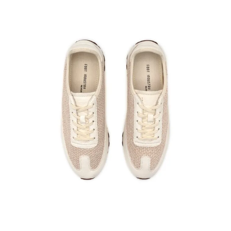 FOOT INDUSTRY Foot Industry Low Top Casual Shoes Unisex Antique White-3