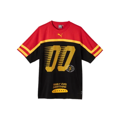 PUMA Camiseta De Básquetbol Para Hombre Scoot Trail Blazing