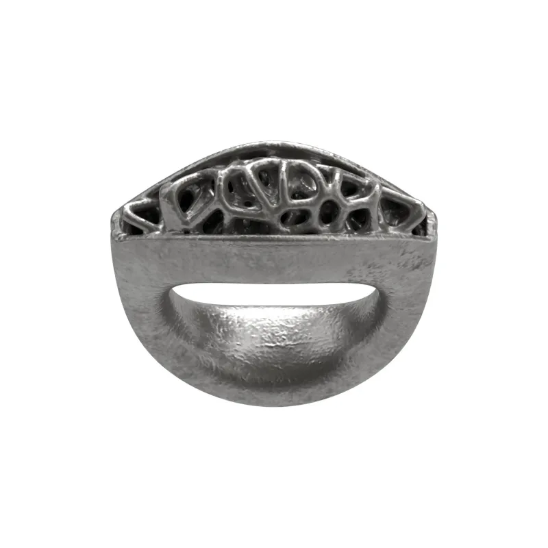 SCRY Stainless Steel Rings Unisex-3