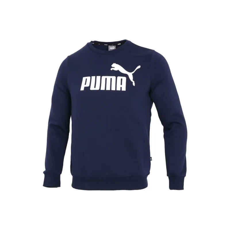 PUMA Sweatshirts Men Navy Blue-0