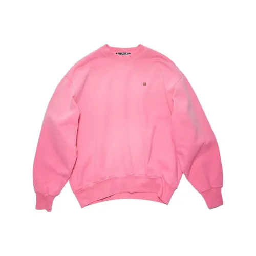 Acne Studios Sweatshirts Unisex Bubble Gum Pink