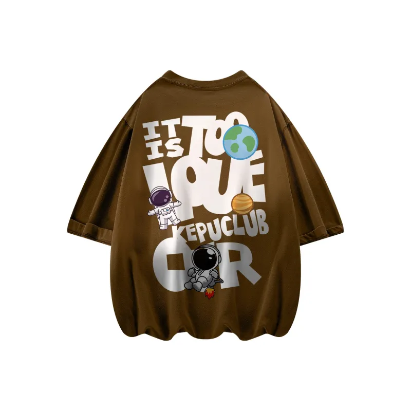 Kepu Short Sleeved T Shirts Unisex-14