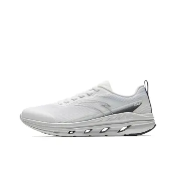 CHAOJIANTA Abrasion Resistant Slip Resistant Cushioning Low Top Casual Running Shoes Men's Snowflake White