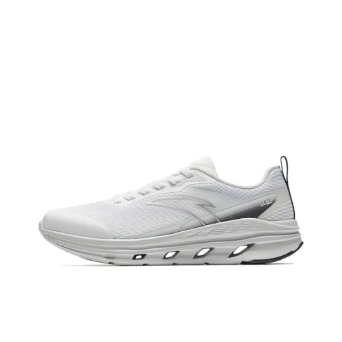 CHAOJIANTA Abrasion Resistant Slip Resistant Cushioning Low Top Casual Running Shoes Men's Snowflake White
