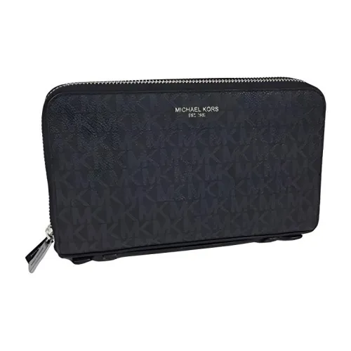 MICHAEL KORS MICHAEL KORS Handbag Collection Gifting PVC Leather Clutch Medium Size Men's Black