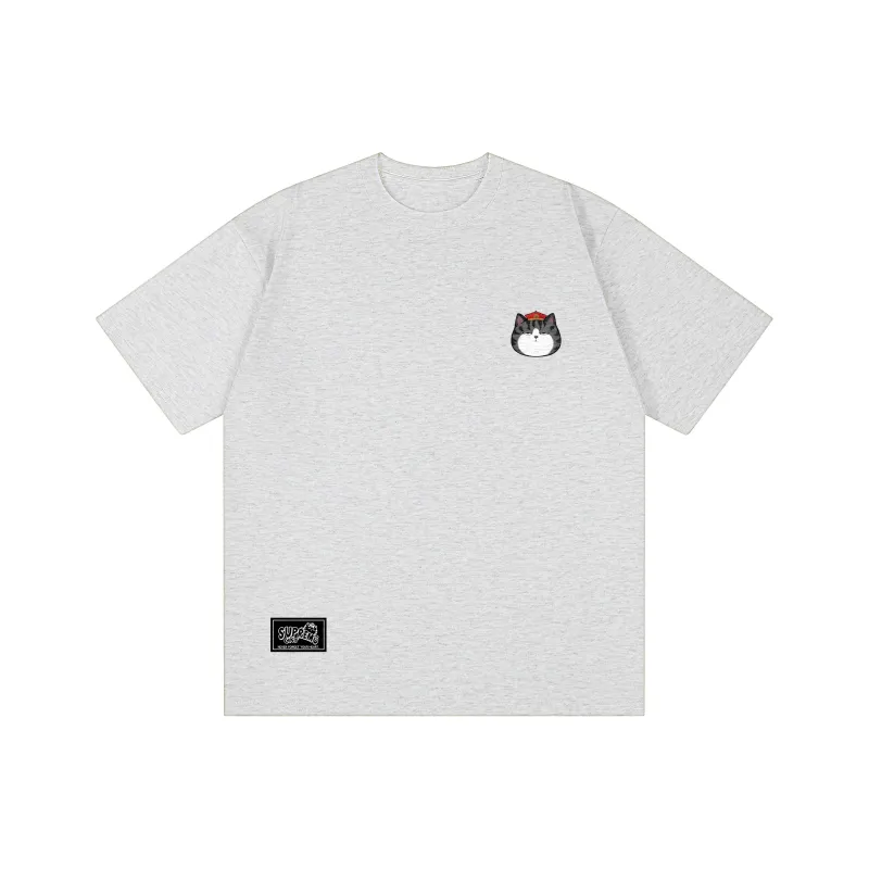 Supremo Cat T Shirts Unisex-16