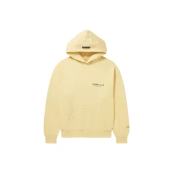 Fear Of God Essentials Mr. Porter Exclusive Logo Print Cotton Blend Jersey Hoodie