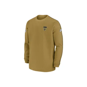 Nike New Orleans Saints Logo Coach Men's Nike Nfl Long Sleeve Top