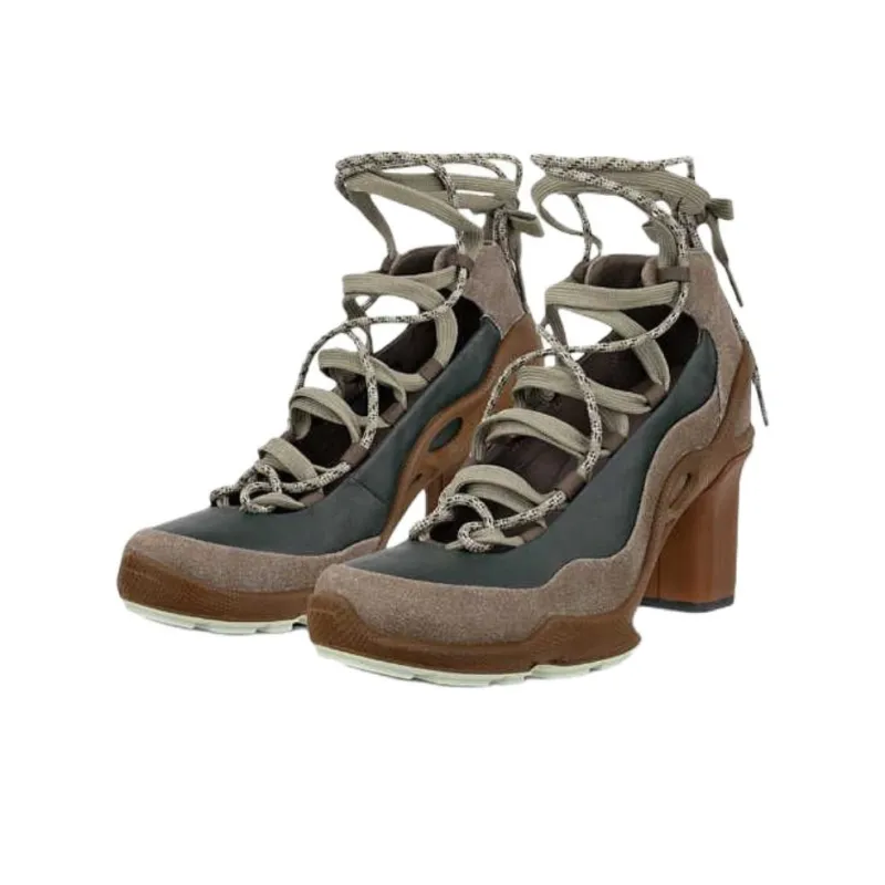 Ecco BIOM C 65 Chunky Heel High Heels Women's Multicolor-1