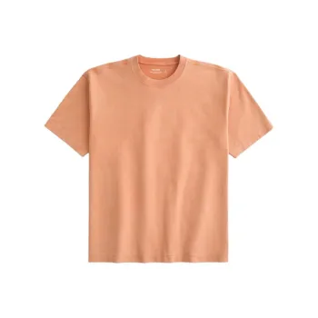 Hollister T Shirts Men Orange