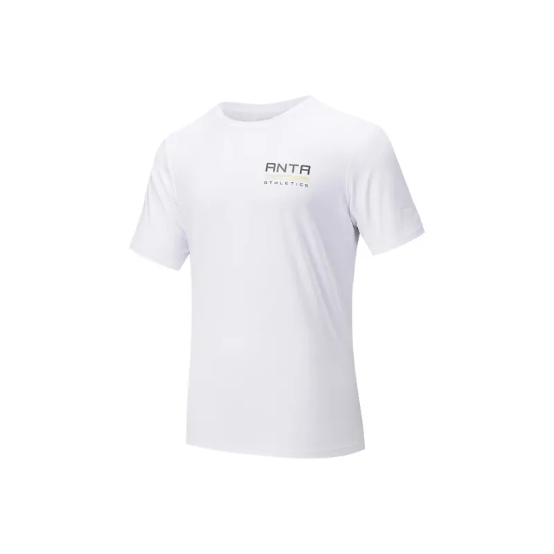 Anta Variety Training Collection T Shirt Men's Pure White-0