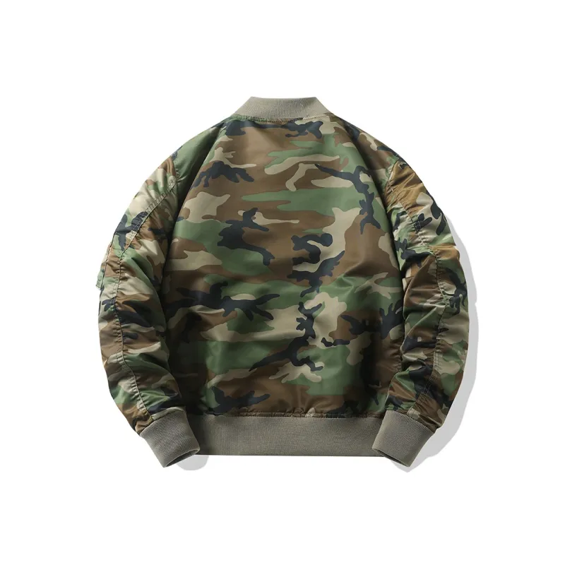 Jeep Jackets Coats Men's Army Green Camouflage-2