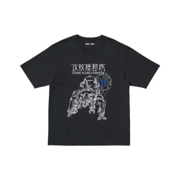 UNIQLO x S.A.C. S.A.C. Collaboration SS25 T Shirt Men's Black