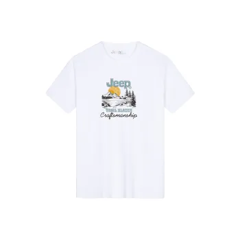 Jeep Drop Shoulder Sleeve T Shirt Unisex
