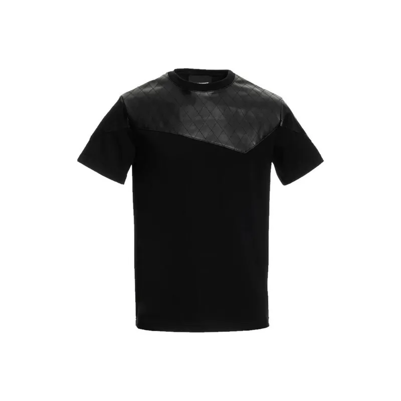 LES HOMMES T Shirts Men Black-0