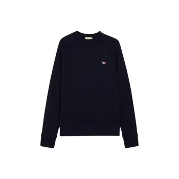 Maison Kitsune Tricolor Fox Patch Sweatshirt