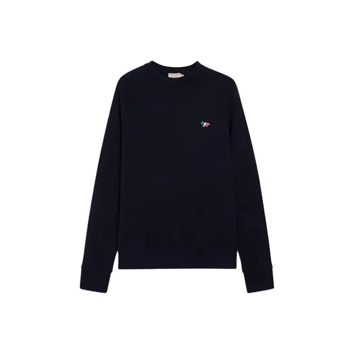 Maison Kitsune Tricolor Fox Patch Sweatshirt-0