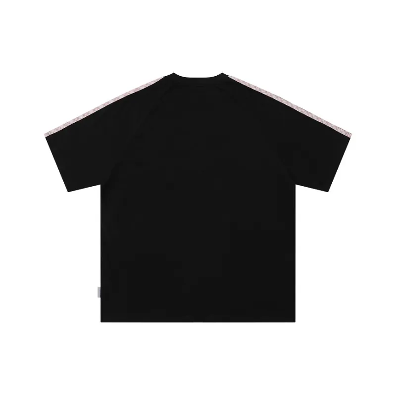 WELTER EXPERIMENT Fashion Versatile Short Sleeved T Shirts Unisex-1