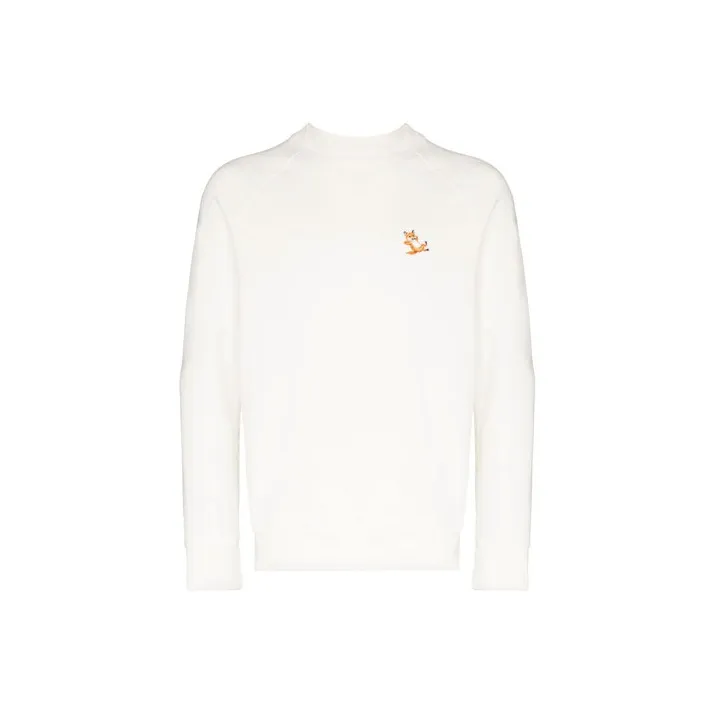 Maison Kitsune Chillax Fox Patch Classic Sweatshirt-0