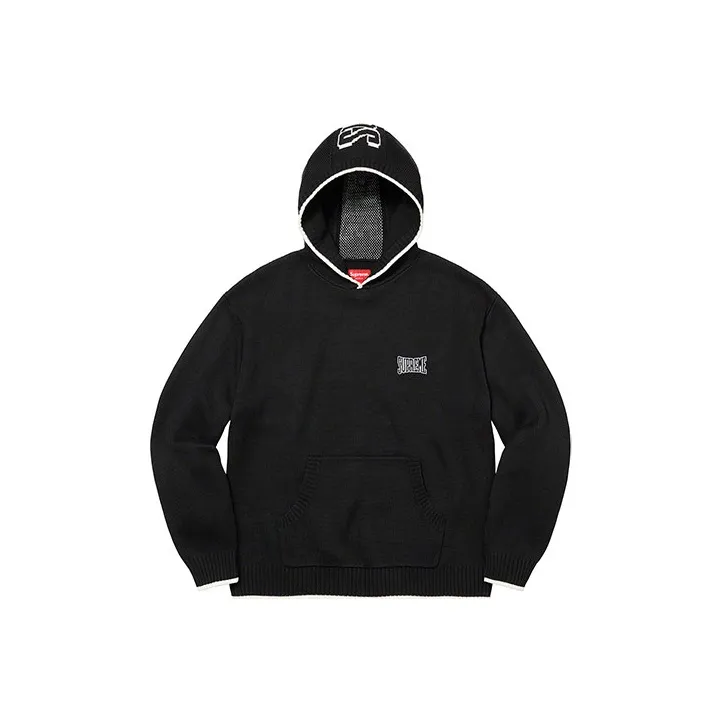 Supreme 2 Tone Hooded Sweater-5