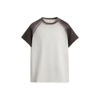 ZARA T Shirt Men's Frosted White