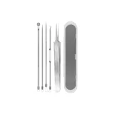 Straight 4 Needles+Size 5 Straight Needles, Pack of 1 Set