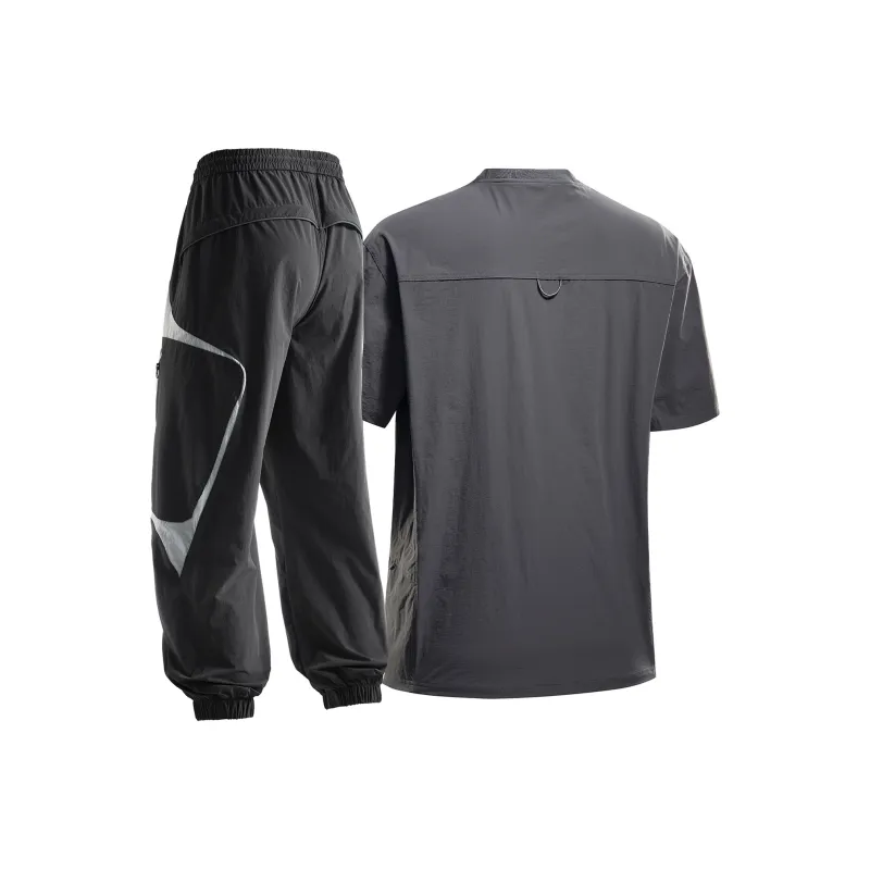 RAP PANDA Casual Sportswear Men's Two Piece Set-13