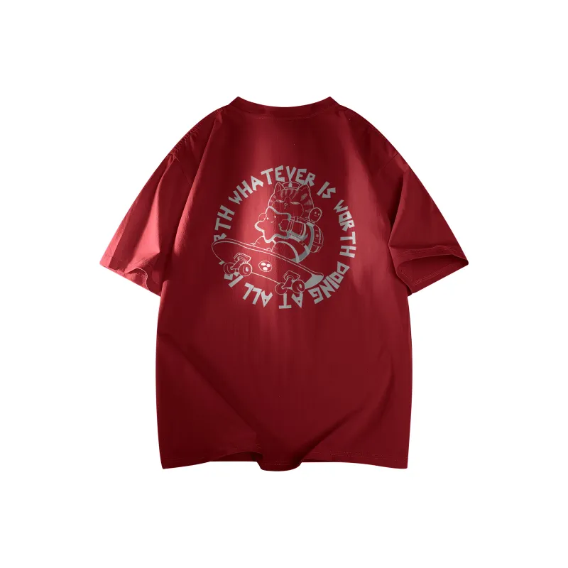 Supremo Cat T Shirts Unisex-8