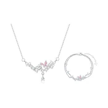 LAOYINFANG Sterling Silver Necklaces Women's