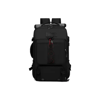 Deli Bear Oxford Backpack Unisex Black/Orange/Army Green/Gray/Peacock Blue/Purple