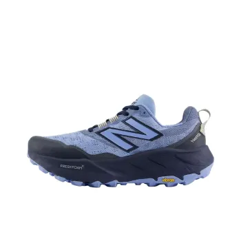 New Balance NB Fresh Foam X Hierro V9 Anti Slip Wear Resistant Low Top Running Shoes Women's Blue