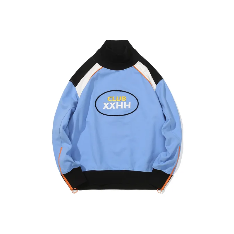 Clubxxhh Sweatshirts Unisex Blue-0