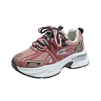 King Jinmai Anti Slip And Wear Resistant Breathable Low Top Chunky Sneakers Women's