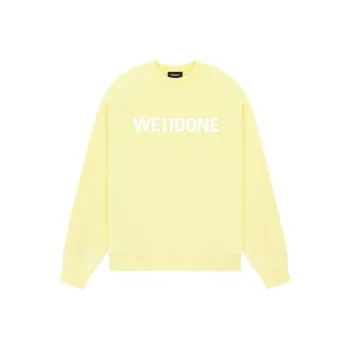 WE11DONE Sweatshirts Unisex Yellow