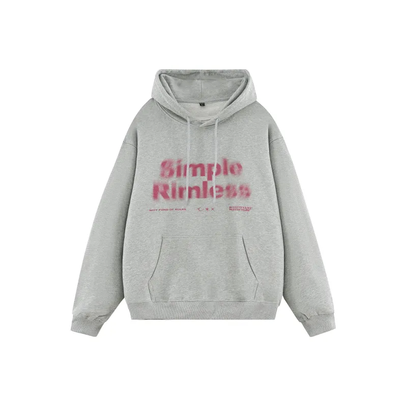 SIMPLE RIMLESS/SRME Fall And Winter Sweatshirt Unisex-4