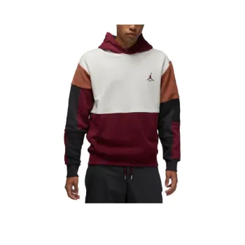 Jordan Flight Sweatshirts Men Burgundy
