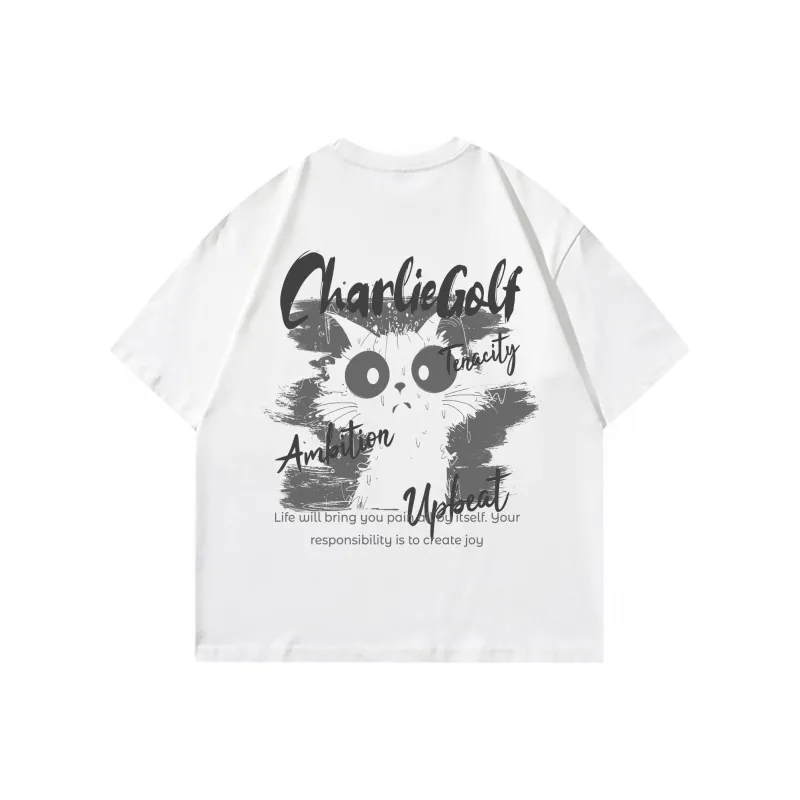 CHARLIE GOLF T-Shirt Unisex White-0