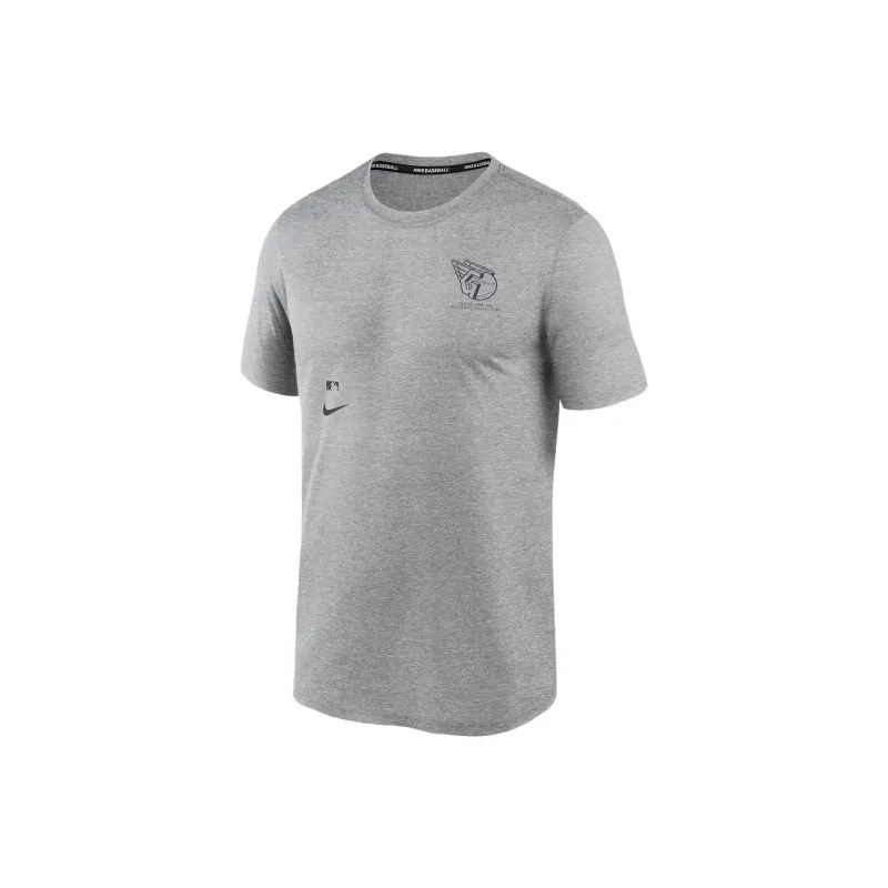 Nike T-Shirt Cleveland Guardians Men's Gray-0