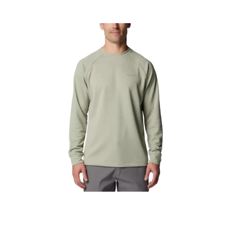 Columbia Black Mesa Waffle Knit Crew II T-Shirt Men's Cyan-0