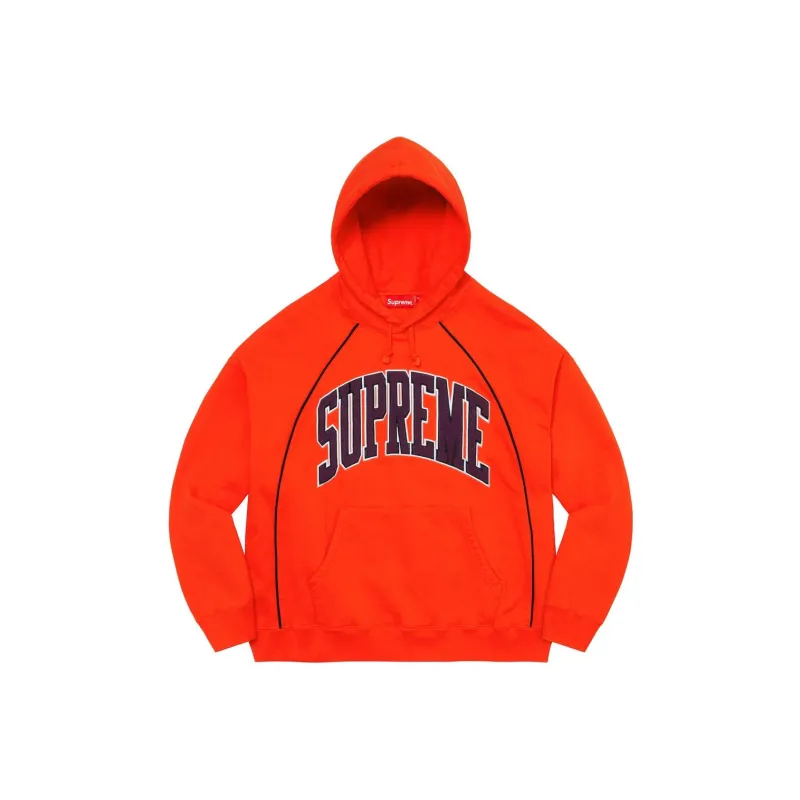 Supreme Boxy Piping Arc Hooded Sweatshirt-2