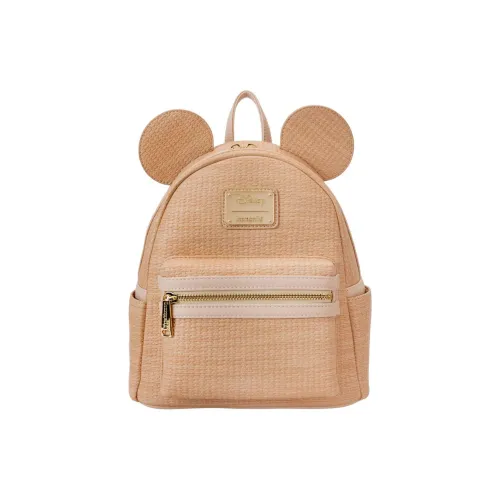 Loungefly Disney Collaboration Faux Leather Backpack Mini Women's Khaki