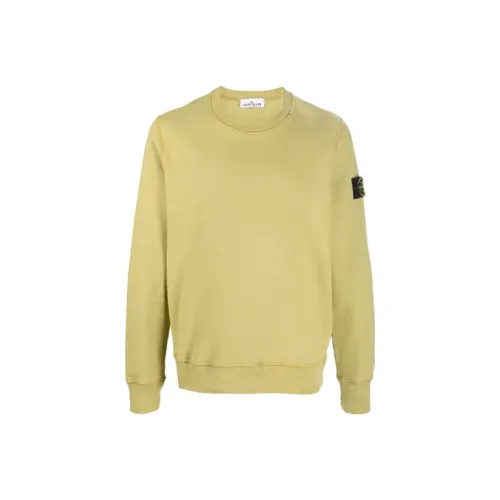 STONE ISLAND FW21 Sweatshirt Men's Yellow