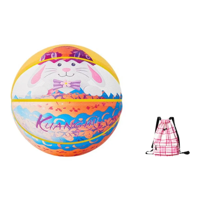 Kuangmi Kmbb586 PU Basketball Rabbit Color Size 7 Street Training Unisex-13