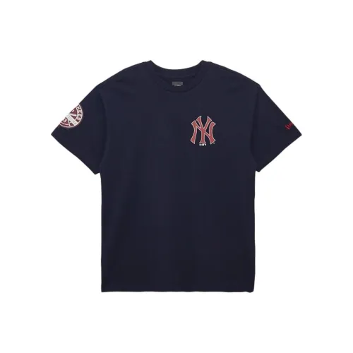 New Era SS23 New York Yankees Logo Print Casual Crewneck T Shirt