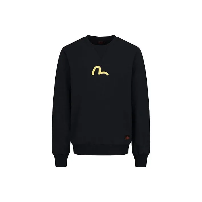 EVISU Seagull-print Crew-neck Sweatshirt-4
