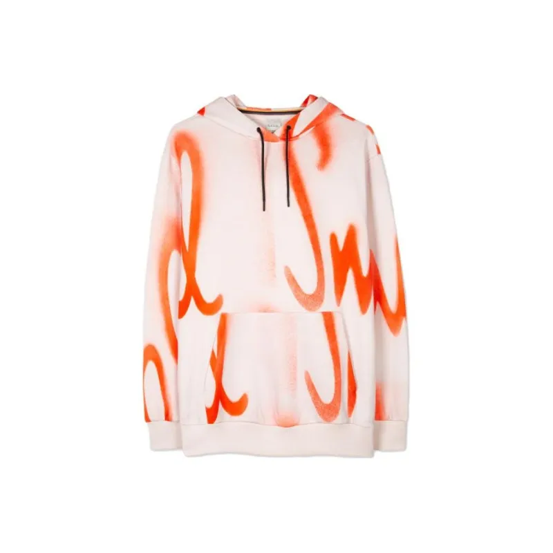 Paul Smith Logo Printed Long Sleeved Hoodie-0